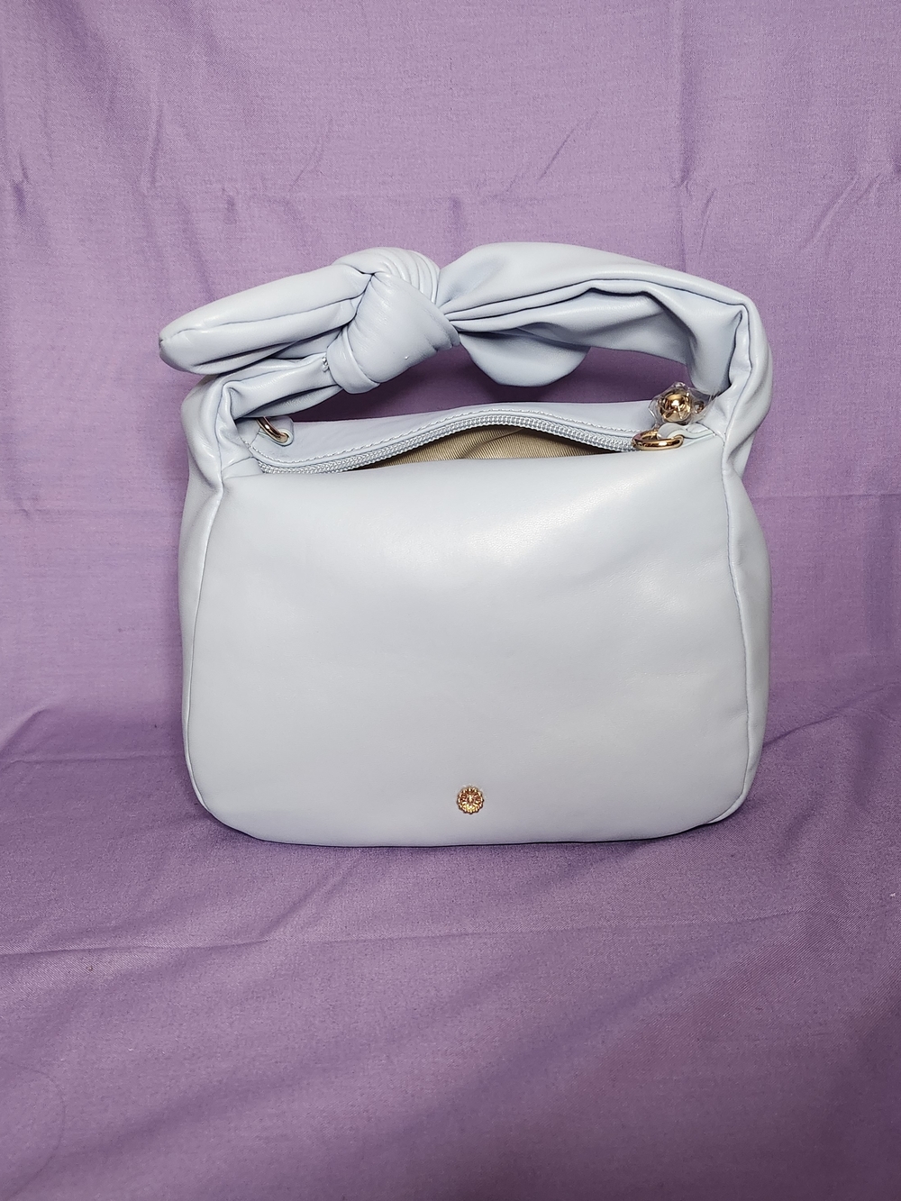 Light Blue Knot-Handle Women's Bag By Lauren Conrad